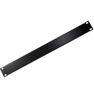 Pannello Cieco 1 HE per Armadio 10'' Nero
