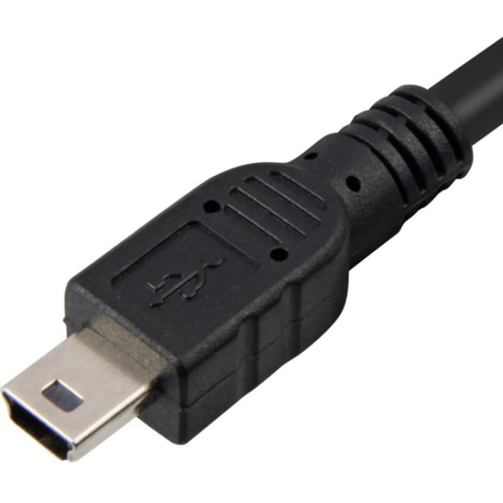 Cavo USB 2.0 ad Y 2xA maschio/mini B maschio 0,6 m