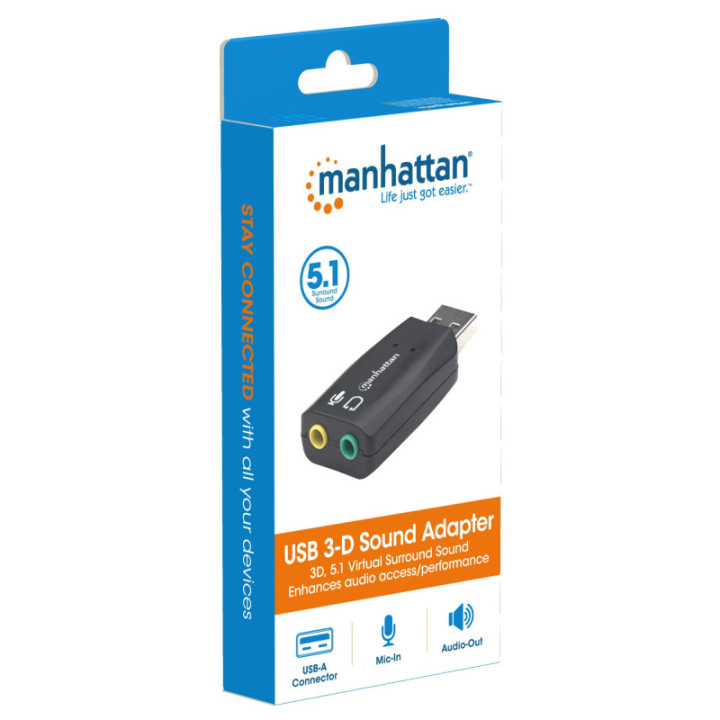 Scheda audio USB suono 3D