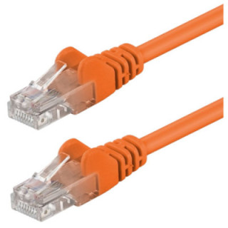 Cavo di rete Patch CCA Cat. 5e Arancione UTP 10 mt